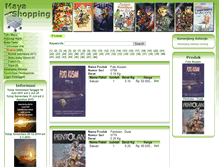 Tablet Screenshot of mayashopping.com